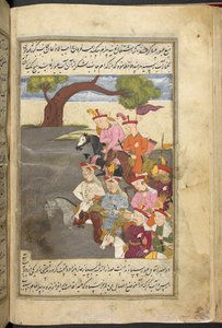 Shah Ismail und die Qizilbash, aus 
