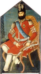 Porträt von Muhammad Shah, ca. 1850
