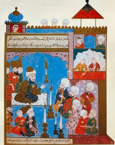 Rumis Kerze brennt noch, späte 16. Jahrhundert von Persian School