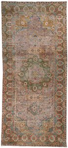Tabriz-Medaillon-Teppich, Nordwestpersien, Mitte des 16. Jahrhunderts von Persian School