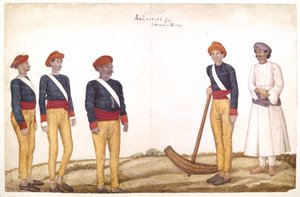 Zeltordonnanzen, um 1820-30