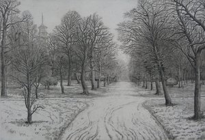 Kew Gardens im Winter