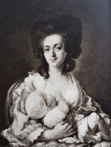 Adelaide Hall gemalt von Peter Adolf Hall von Peter Adolf Hall