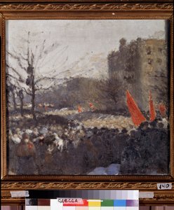 Revolutionäre Demonstration im Februar 1917