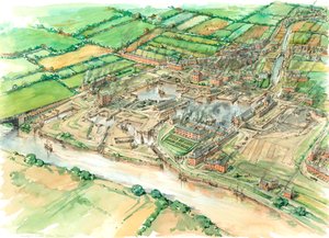 Entwicklung von Stourport ca. 1809, ca. 1980-2010