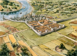 Segedunum Römisches Fort, 3. Jahrhundert von Peter Dunn