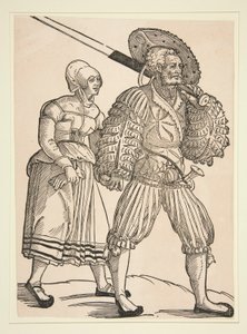 Soldat und Ehefrau