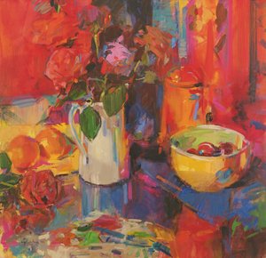 Zuckerstangenrosen von Peter Graham (Contemporary)