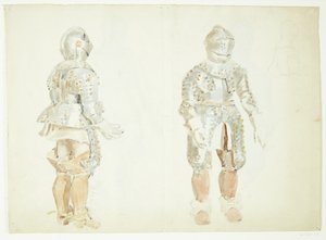 Studien von Rüstungen von Peter Hansen