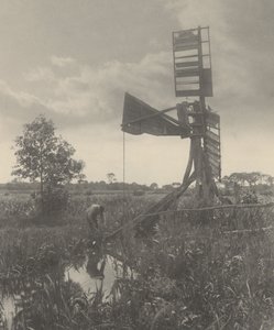 Eine zerstörte Wassermühle von Peter Henry Emerson