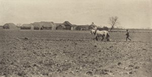 Marsh Farm im frühen Frühling