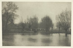 Mündung des alten Flusses Stort von Peter Henry Emerson