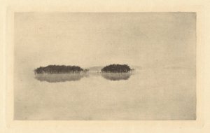 Die einsame Lagune, vor oder um 1895