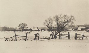 Die verschneiten Marschlande, 1890-1891, gedruckt 1893