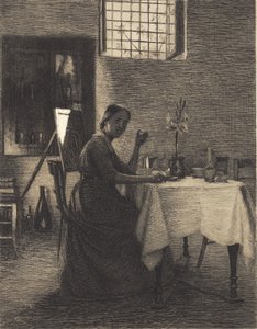 Beim Morgenkaffee von Peter Vilhelm Ilsted