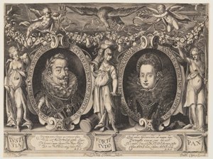 Kaiser Matthias und Kaiserin Anna