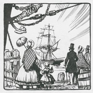 Falmouth, einst eine bekannte Postschiffbasis von Peter Jackson