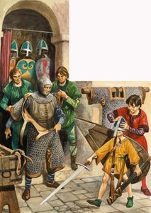 Aufwachsen im normannischen England: Auf dem Weg, dem König zu dienen von Peter Jackson