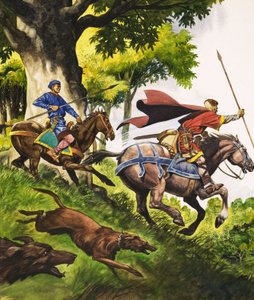 Jagd zur Zeit von Wilhelm dem Eroberer von Peter Jackson