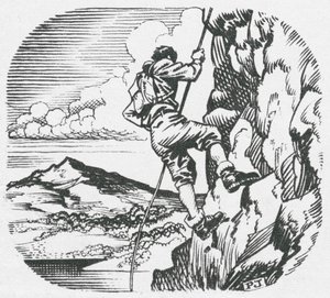 Langdale Pikes, Trainingsgelände für Kletterer von Peter Jackson