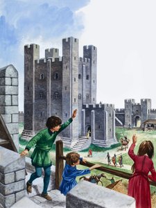 Es war einmal: Als das Zuhause eine normannische Burg war von Peter Jackson
