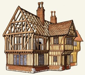 Die wunderbare Geschichte Britanniens: Bau eines Tudor-Hauses von Peter Jackson