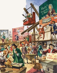 Die wunderbare Geschichte Britanniens: Jahrmärkte und Spaß für die Menschen. Bartholomew Fair von Peter Jackson