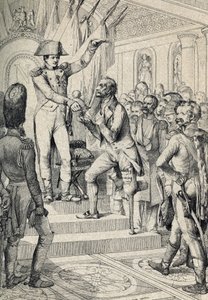 Erste Verleihung der Kreuze der Ehrenlegion (gegründet 1802) in der Kirche der Invaliden am 14. Juli von Peter Johann Nepomuck Geiger