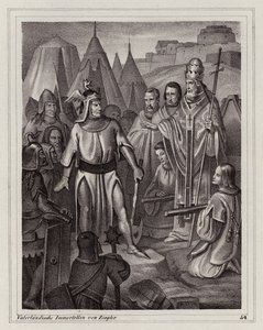 Gründung von Venedig, 5. Jahrhundert von Peter Johann Nepomuk Geiger