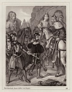 Ludwig der Fromme, König der Franken und Heiliger Römischer Kaiser von Peter Johann Nepomuk Geiger