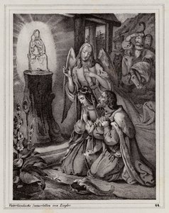 Wallfahrt von Vladislaus Heinrich von Mähren und seiner Frau zum Heiligtum von Mariazell von Peter Johann Nepomuk Geiger