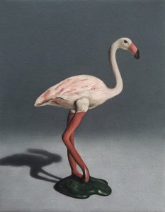 Rosa Flamingo, 2014 von Peter Jones
