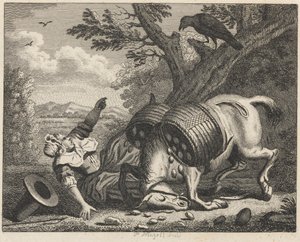 Die Frau des Bauern und der Rabe von Peter Mazell