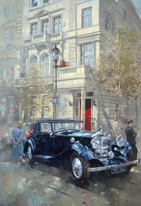 Phantom II in Queens Gate Mews von Peter Miller