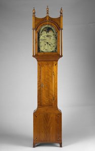 Standuhr, um 1815 von Peter Miller