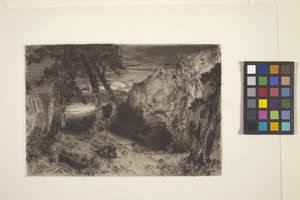 Dämmerung in Arizona von Peter Moran