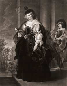 Helena Fourment oder Helene Fourment. Porträt. von Peter Paul (after) Rubens