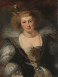 Porträt von Helena Fourment (1614-1673), die zweite Frau des Künstlers