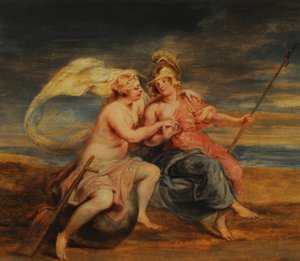 Allegorie von Glück und Tugend