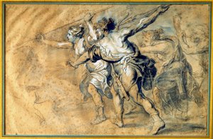 Atalante und Meleagre von Peter Paul Rubens