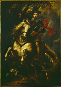 Bildnis des Giovanni Carlo Doria zu Pferde von Peter Paul Rubens