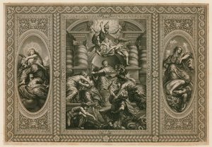 Decke des Bankettsaals in Whitehall von Peter Paul Rubens