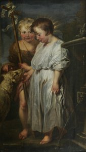 Christus und Johannes der Täufer als Kinder von Peter Paul Rubens