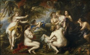 Diana und Kallisto, 1638-1640