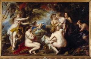 Diana und Nymphe Kallisto: Diana überrascht die schwangere Nymphe Kallisto