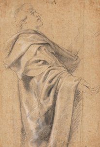 Ein Mann in einem weiten Mantel von Peter Paul Rubens