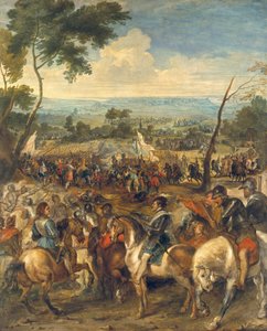 Heinrich IV. in der Schlacht bei Arques (mit Pieter Snayers) von Peter Paul Rubens