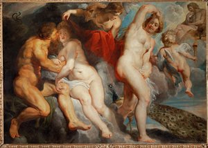 Ixion, König der Lapithen, von Juno getäuscht von Peter Paul Rubens