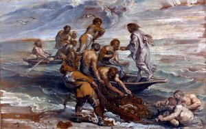 Der wunderbare Fischfang von Peter Paul Rubens
