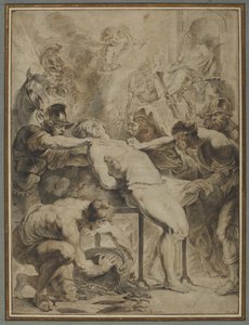 Martyrium des Heiligen Laurentius, 1550 von Peter Paul Rubens